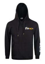 Load image into Gallery viewer, Unisex Hooded Sweatshirt - Black
