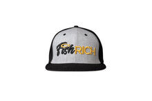 Load image into Gallery viewer, Snapback Hat - Hemp Gray &amp; Black
