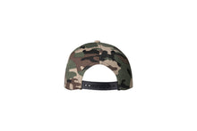 Load image into Gallery viewer, Snapback Hat - Camo (Black &amp; Gold Logo)
